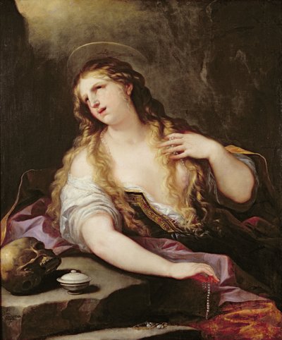 St. Mary Magdalene Renouncing the Vanities of the World, c.1696 by Luca Giordano
